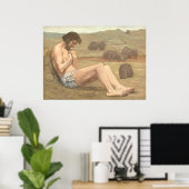 The Prodigal Son - Puvis de Chavanness Fine Art Poster (Thuiskantoor)