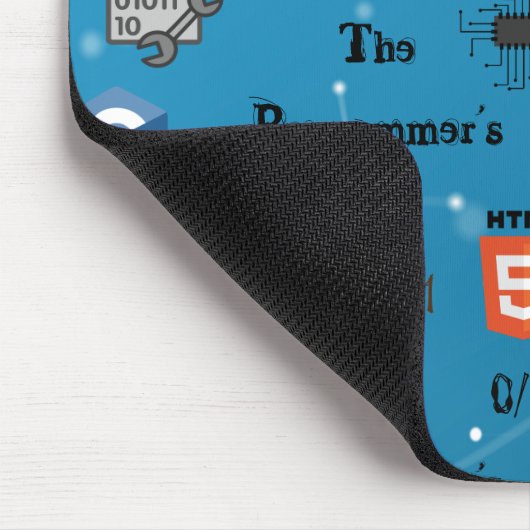 The Programmer's Pad - Mouse Pad Muismat (Hoek)