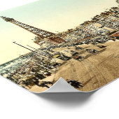 The Promenade, Blackpool, Engeland klassiek Photoc Poster (Hoek)