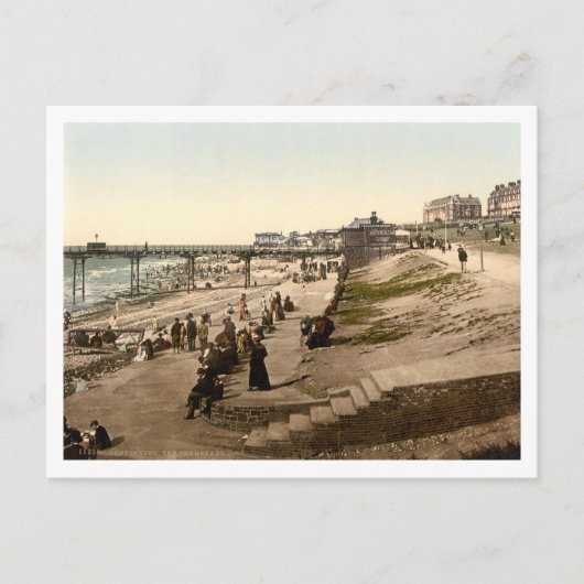 The Promenade, Hunstanton, Norfolk, Engeland Briefkaart (Voorkant)