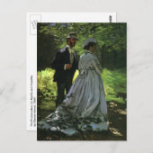 The Promenaders, alias The Strollers van Claude Mo Briefkaart (Voorkant / Achterkant)