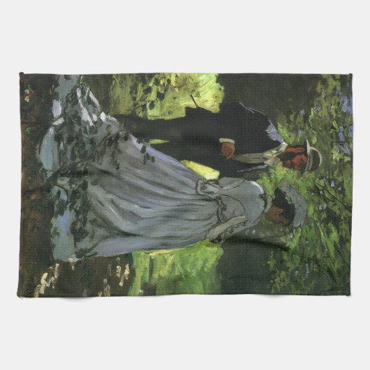 The Promenaders, alias The Strollers van Claude Mo Theedoek (Horizontaal)