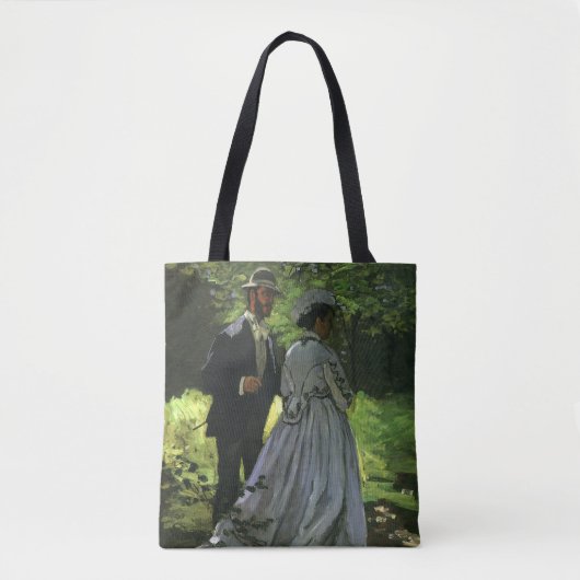 The Promenaders, alias The Strollers van Claude Mo Tote Bag (Voorkant)