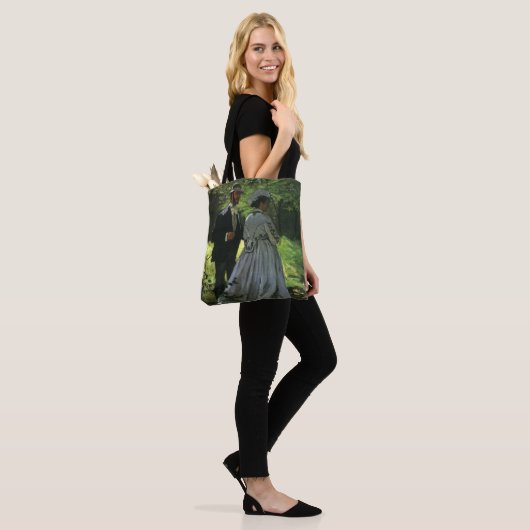 The Promenaders, alias The Strollers van Claude Mo Tote Bag (Op model)