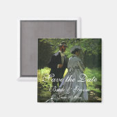 The Promenaders (The Strollers) van Monet Wedding Magneet (Voorkant / Achterkant)
