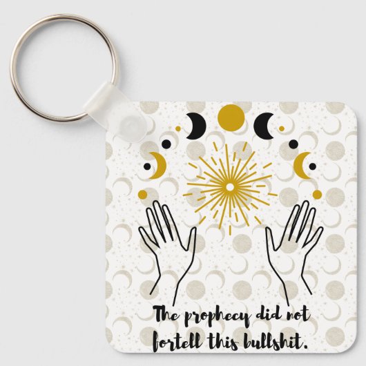 The Prophecy Lied Keychain (Voorkant)