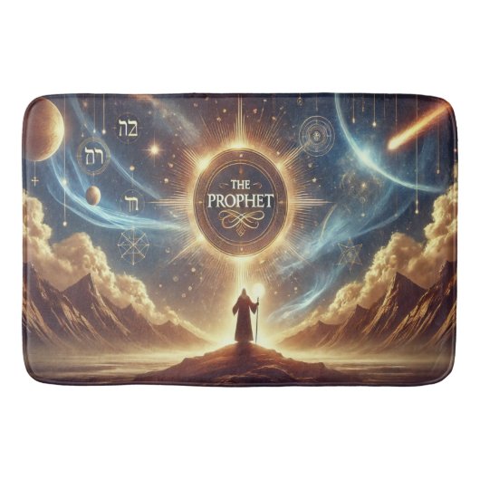 'The Prophet' Bath Mat: Stap In Een Heiligdom Van  Badmat (Voorkant)