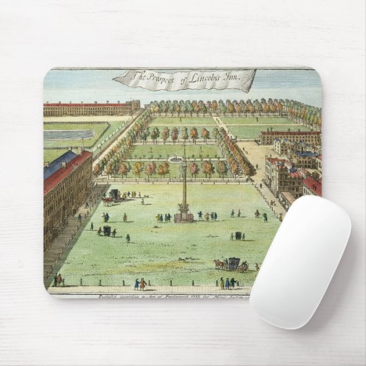 The Prospect of Lincoln's Inn, for 'Stow's Survey Muismat (Met muis)