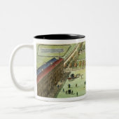 The Prospect of Lincoln's Inn, for 'Stow's Survey Tweekleurige Koffiemok (Links)