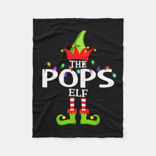 The Ps Elf Christmas Matching Pajamas  Fleece Deken (Voorkant)