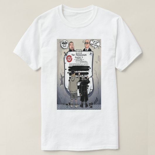 The Psionicist Gilde 3 Basic T-shirt (Design voorkant)