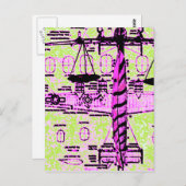 "The Puce Goose" Briefkaart (Voorkant / Achterkant)