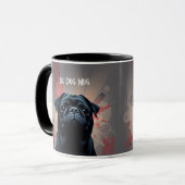 "The Pug Mug"- Pugs Mok (Voorkant links)