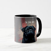 "The Pug Mug"- Pugs Mok (Voorkant rechts)