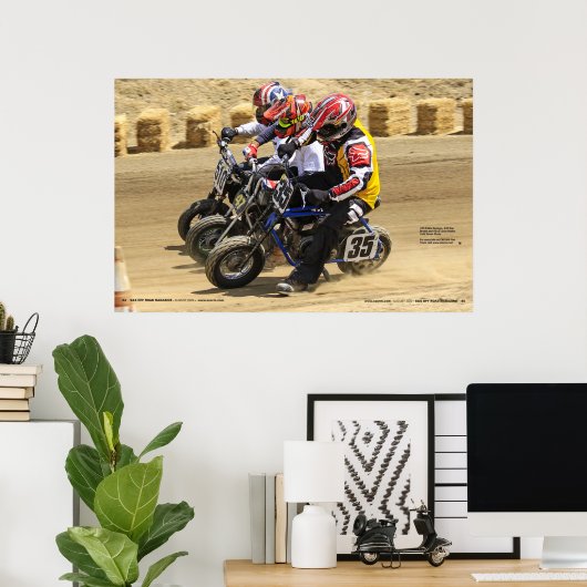 The Pull-Start Trio van Judd Neves Poster (Thuiskantoor)