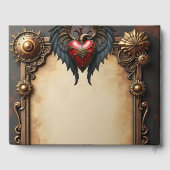 The pulsating heart of mechanics, gastenboek (Achterkant)