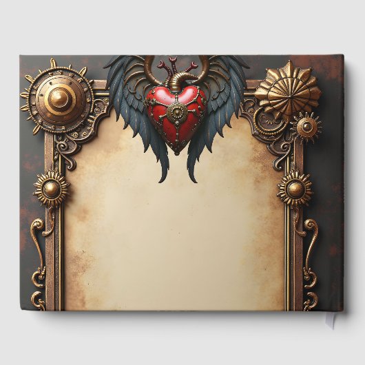 The pulsating heart of mechanics,  gastenboek (Achterkant)