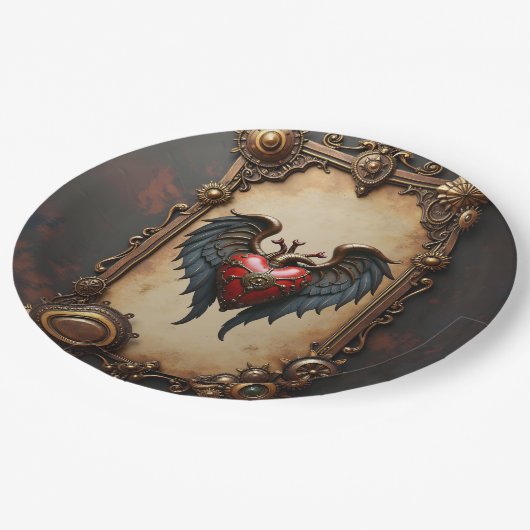 The pulsating heart of mechanics, papieren bordje (Gekanteld)