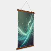 The Pulse of Motion Hangend Wandkleed (Gebogen)