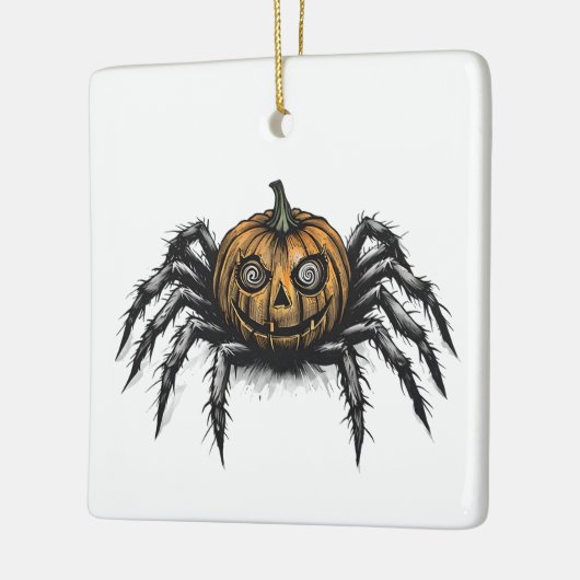 The Pumpkin-Headed Crawler Keramisch Ornament (Links)