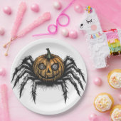 The Pumpkin-Headed Crawler Papieren Bordje (Feest)