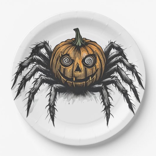 The Pumpkin-Headed Crawler Papieren Bordje (Voorkant)