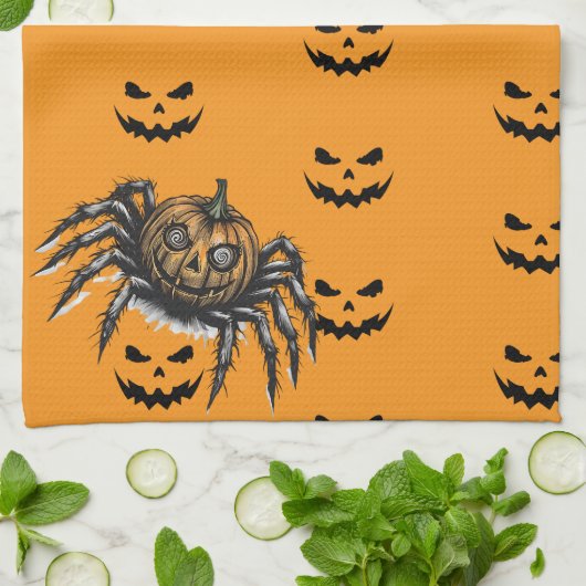  The Pumpkin-Headed Crawler Theedoek (Gevouwen)