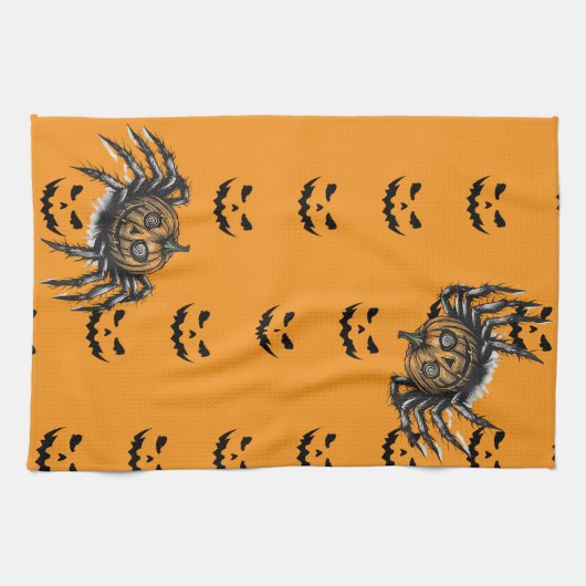  The Pumpkin-Headed Crawler Theedoek (Horizontaal)