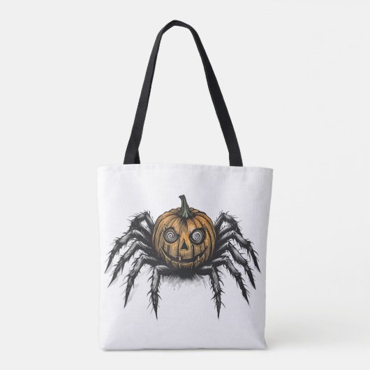 The Pumpkin-Headed Crawler Tote Bag (Achterkant)