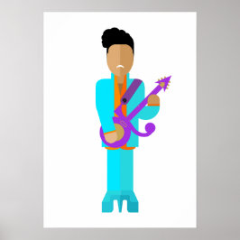 The Purple Pixie – Funk Legend Art Print