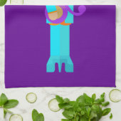 The Purple Pixie – Funk Legend Kitchen Towel Theedoek (Gevouwen)
