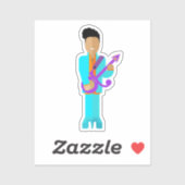 The Purple Pixie – Funk Legend Sticker (Vel)