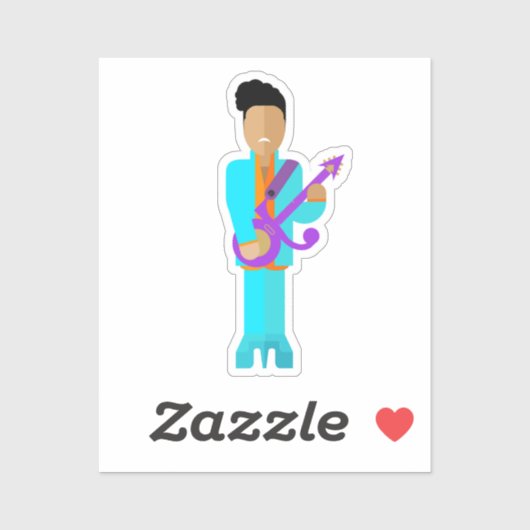 The Purple Pixie – Funk Legend Sticker (Vel)