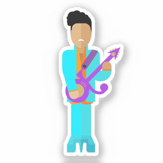 The Purple Pixie – Funk Legend Sticker (Voorkant)
