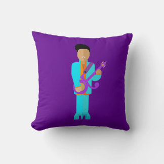 The Purple Pixie – Funk Legend Throw Pillow Kussen