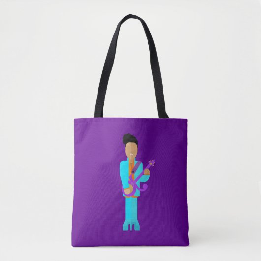 The Purple Pixie – Funk Legend Tote Bag (Voorkant)