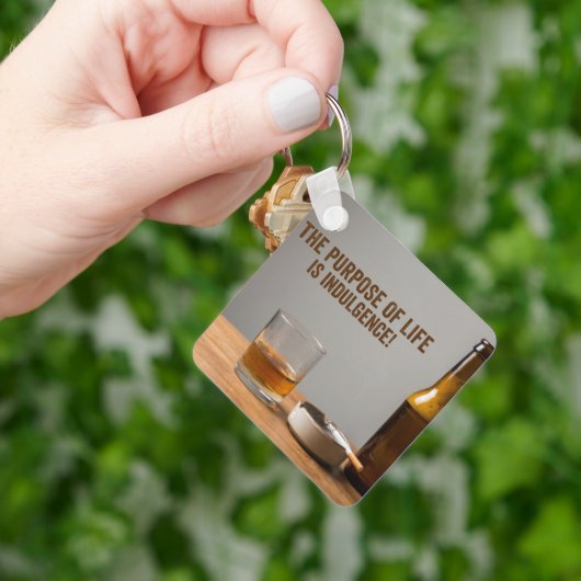 The Purpose of Life is Indulgence Sleutelhanger (Hand)