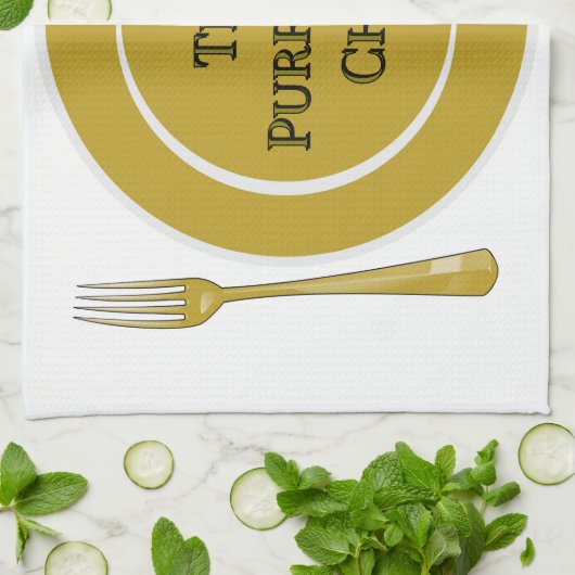 The Purrfect Chef- Funny Kitchen Towels Theedoek (Gevouwen)