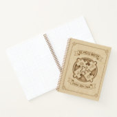 The Puzzle Master Connect Solve Create Wood  Notitieboek (Binnen)