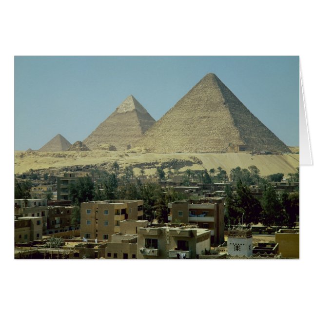 The Pyramids of Giza, c.2589-30 BC, Old Kingdom (Voorkant Horizontaal)