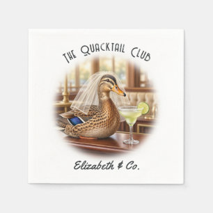 The Quacktail Club Voorbereide Meisjesachtige Bach Servet