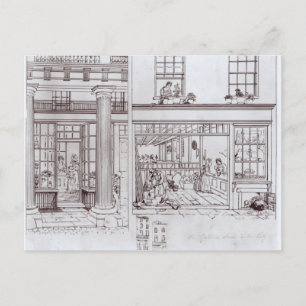 The Quadrant, Regent Street en Golden Lane Briefkaart