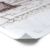 The Quadrant, Regent Street en Golden Lane Poster (Hoek)