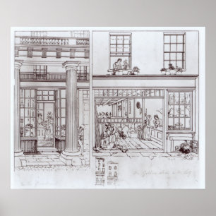 The Quadrant, Regent Street en Golden Lane Poster