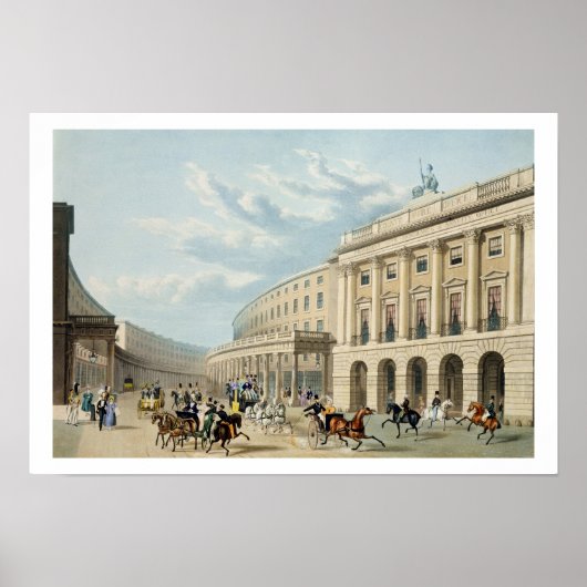 The Quadrant, Regent Street, van Piccadilly Circu Poster (Voorkant)