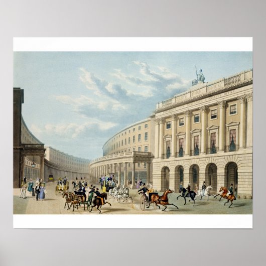 The Quadrant, Regent Street, van Piccadilly Circu Poster (Voorkant)