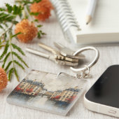 The Quarters Design 01  Sleutelhanger (Voorkant Rechts)