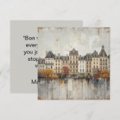 The Quarters Design 03 - Flat Card (Voorkant / Achterkant)