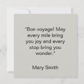 The Quarters Design 03 - Flat Card (Achterkant)