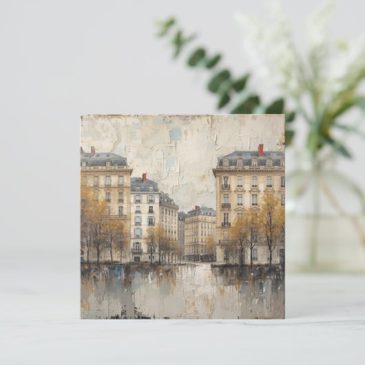 The Quarters Design 03 - Flat Card (Staand voorkant)